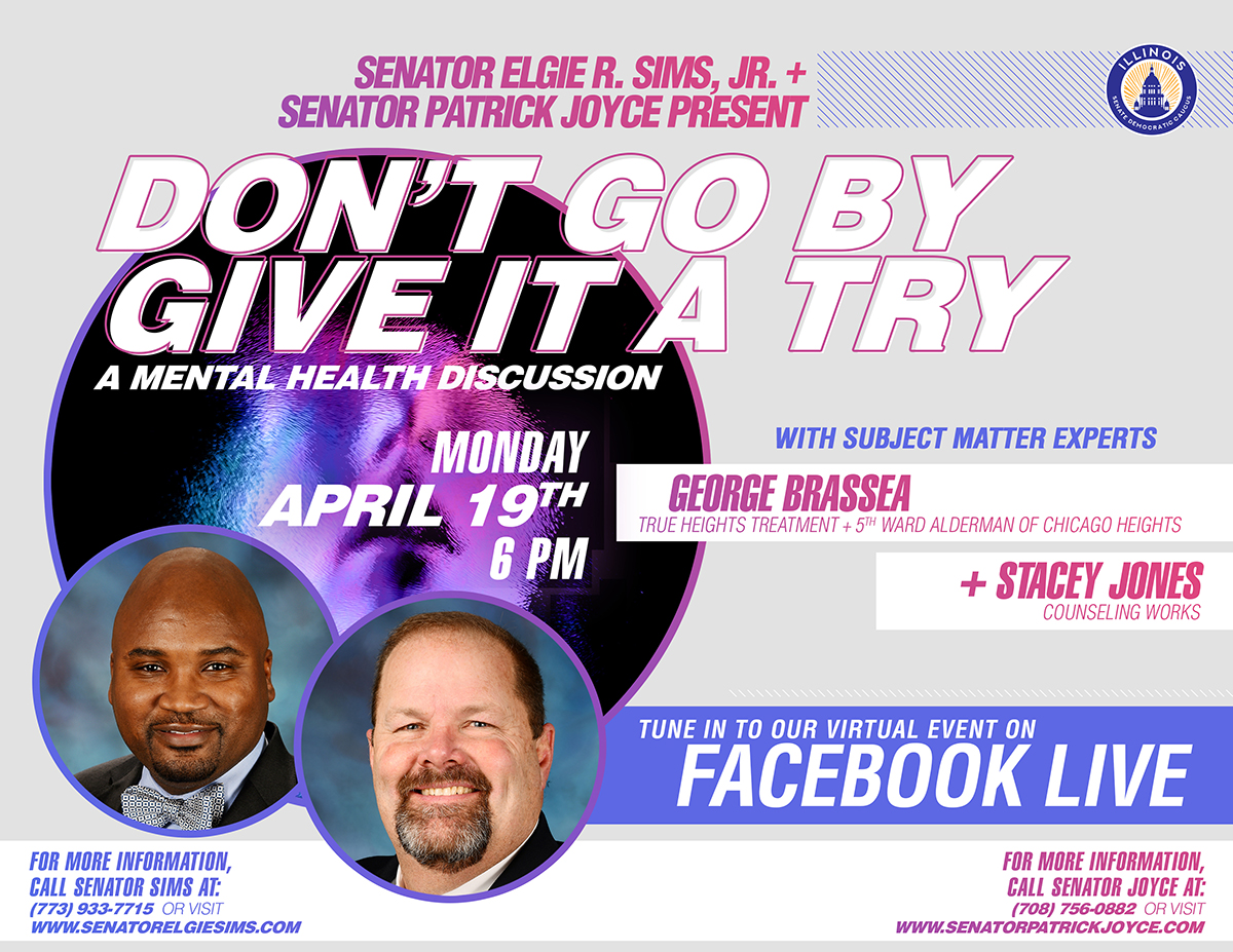 JoyceAndSims Dont Go by Give it a Try Event Flyer